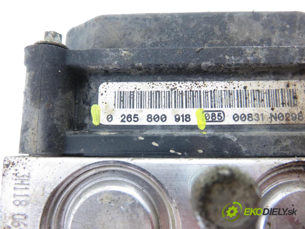 FIAT SEDICI (189_) CROSSOVER 2010 88,00 1.6 16V 120  4x4 - M16A 1586,00 Pumpa ABS 0265800918 ; 5611055L10 ; 0265237050 (Pumpa ABS)