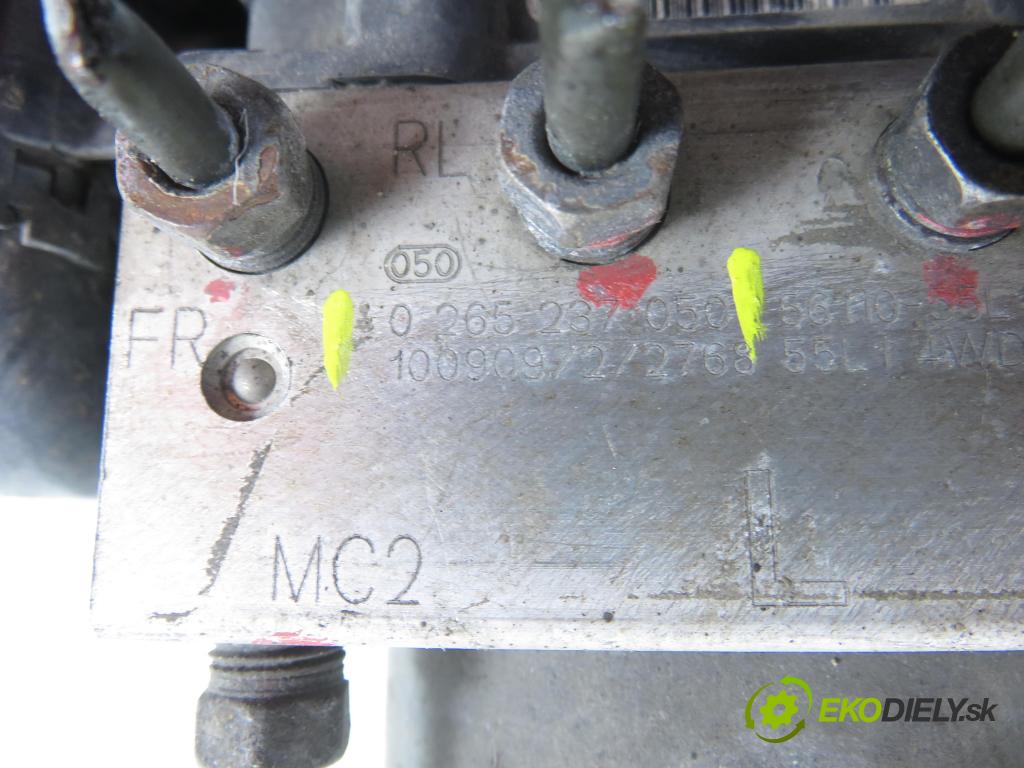 FIAT SEDICI (189_) CROSSOVER 2010 88,00 1.6 16V 120  4x4 - M16A 1586,00 Pumpa ABS 0265800918 ; 5611055L10 ; 0265237050 (Pumpa ABS)