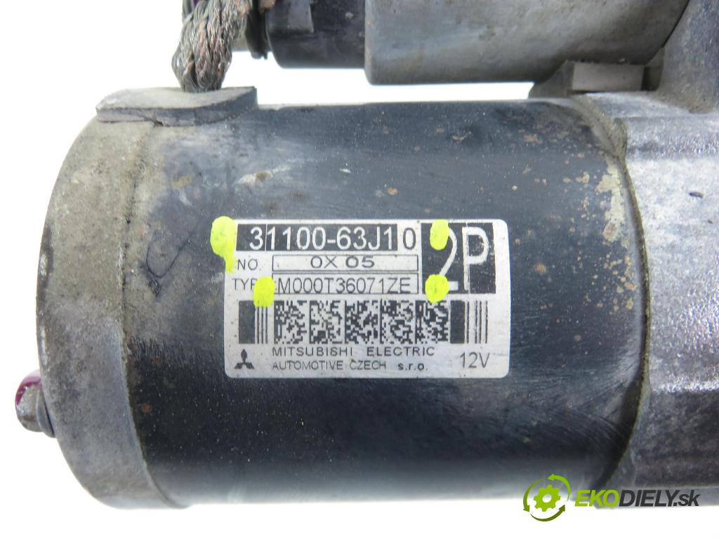 FIAT SEDICI (189_) CROSSOVER 2010 88,00 1.6 16V 120  4x4 - M16A 1586,00 Štartér M000T36071ZE ; 3110063J10 (Štartér)