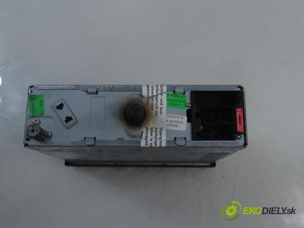 SKODA FABIA I (6Y2) HB 2003 74,00 1.9 TDI PD 100 - ATD 1896,00 RADIO 6Y0035160A
