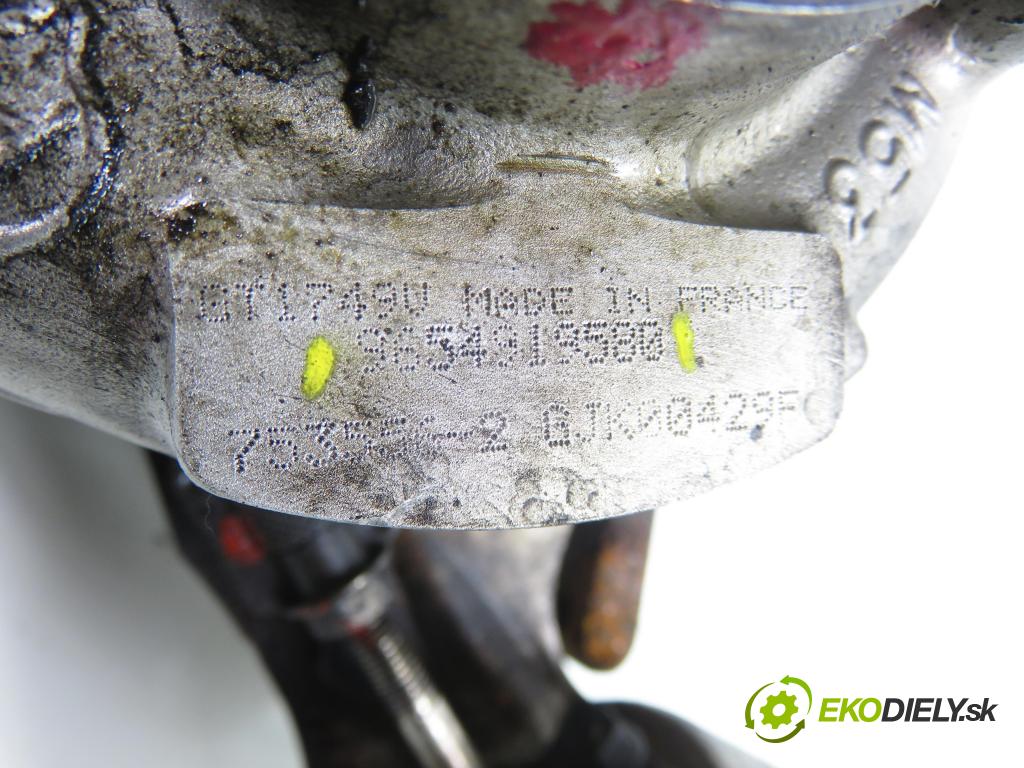 PEUGEOT 307 Break (3E) KOMBI 2004 0,00 2.0 HDi 135 - RHR (DW10BTED4) 1997,00 Turbodúchadlo 9654919580 (Turbodúchadlo (kompletné))