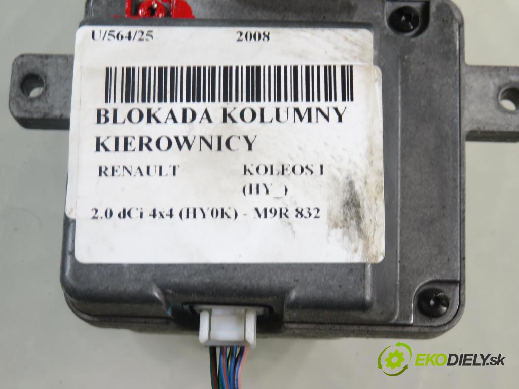 RENAULT KOLEOS I (HY_) SUV 2008 110,00 2.0 dCi 4x4 150 - M9R 832 1995,00 blokáda tyče volantu 48700JY01A