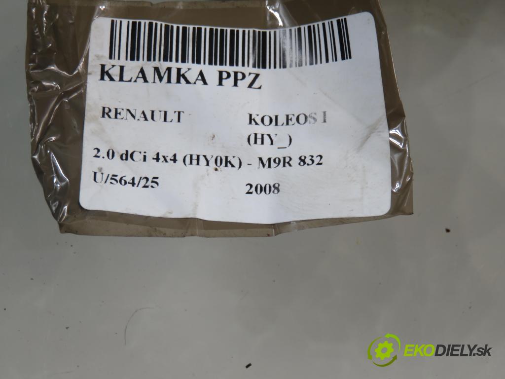 RENAULT KOLEOS I (HY_) SUV 2008 110,00 2.0 dCi 4x4 150 - M9R 832 1995,00 Kľučka 80610JY00