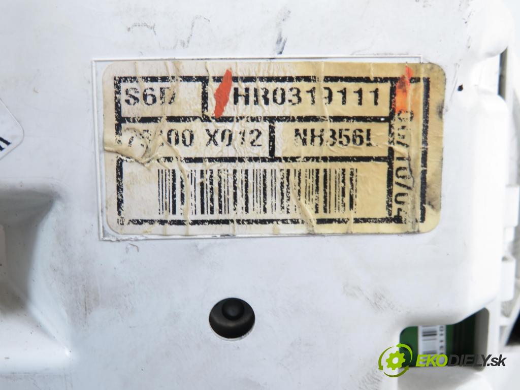 HONDA CIVIC VII Hatchback (EU, EP, EV) HB 2004 55,00 1.4 i 75 - D14Z6 1396,00 Prístrojovka elektrický HR0319111