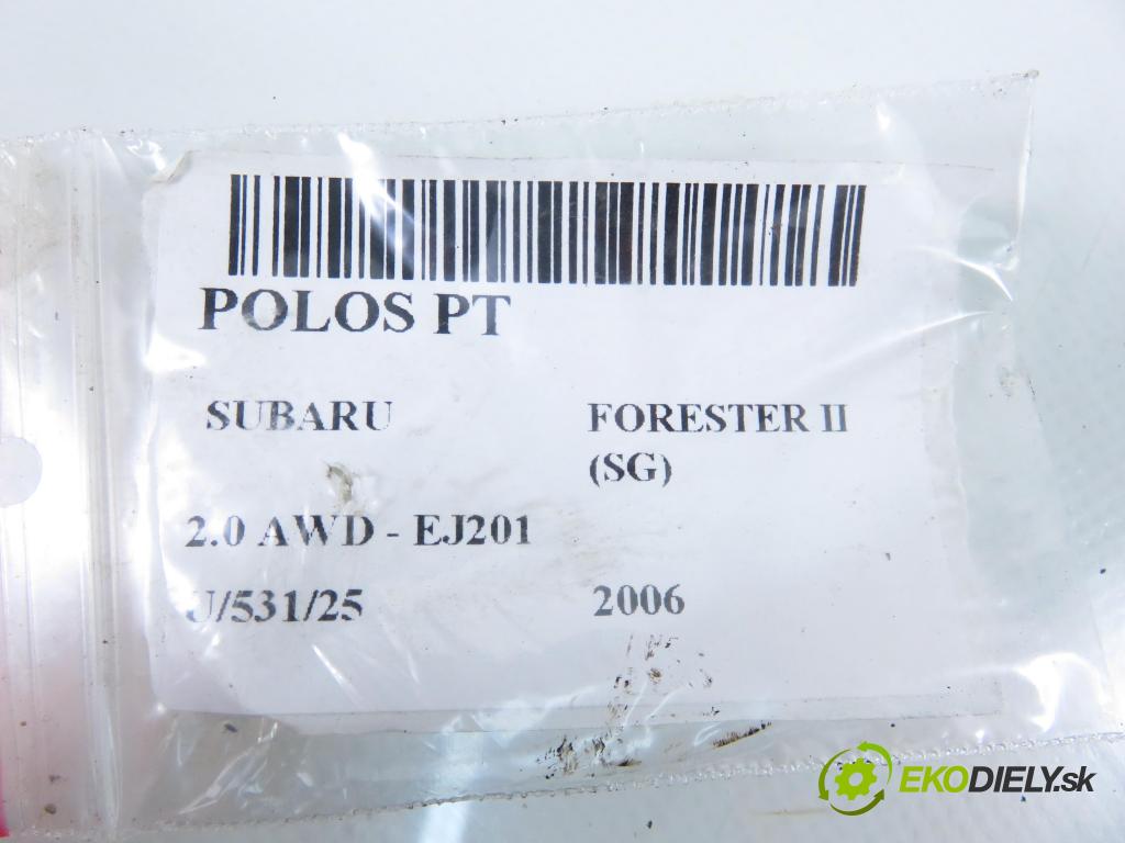 SUBARU FORESTER (SG_) KOMBI 2006 92,00 2.0 AWD 125 - EJ201 1994,00 Poloos pravé zadné 