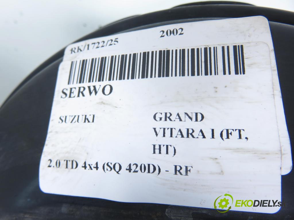 SUZUKI GRAND VITARA I (FT, HT) TERENOWY 2002 64,00 2.0 TD 87 4x4 - RF (MAZDA) 1998,00 Posilovač  (Servočerpadlo)