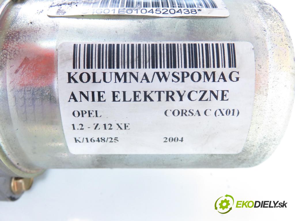 OPEL CORSA C (X01) HB 2004 55,00 1.2 16V 75 - Z 12 XE 1199,00 SLOUPEC / PODPORA elektrický 13136675 ; 13136672