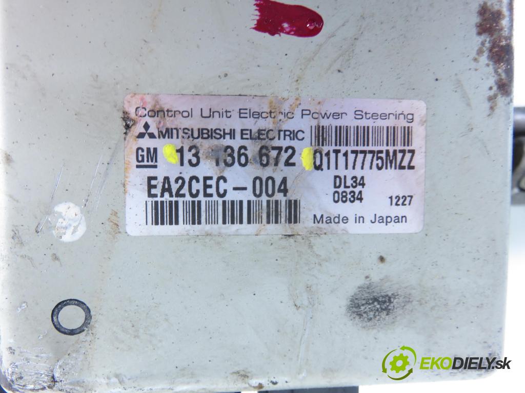 OPEL CORSA C (X01) HB 2004 55,00 1.2 16V 75 - Z 12 XE 1199,00 SLOUPEC / PODPORA elektrický 13136675 ; 13136672