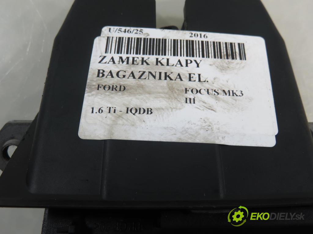 FORD FOCUS III HB 2016 77,00 1.6 Ti - IQDC 1596,00 zámok dverí kufor EL. 8M51R442A66DC
