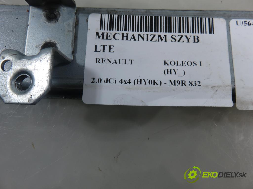 RENAULT KOLEOS I (HY_) SUV 2008 110,00 2.0 dCi 4x4 150 - M9R 832 1995,00 mechanismus oken LTE 82751JY00A