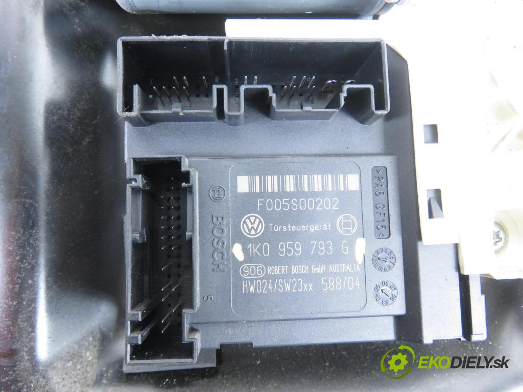 VW PASSAT B6 (3C2) SEDAN 2005 77,00 1.9 TDI PD 105 - BKC 1896,00 Mechanizmus okien 1K0959793G ; 3C1837755F