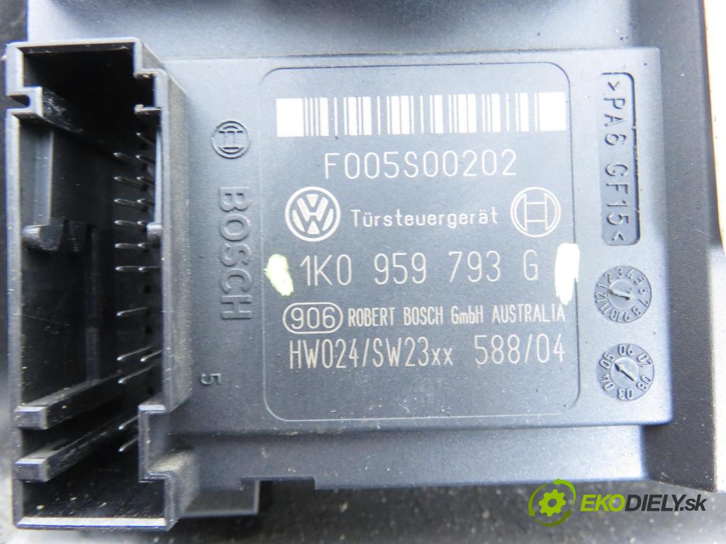VW PASSAT B6 (3C2) SEDAN 2005 77,00 1.9 TDI PD 105 - BKC 1896,00 Mechanizmus okien 1K0959793G ; 3C1837755F