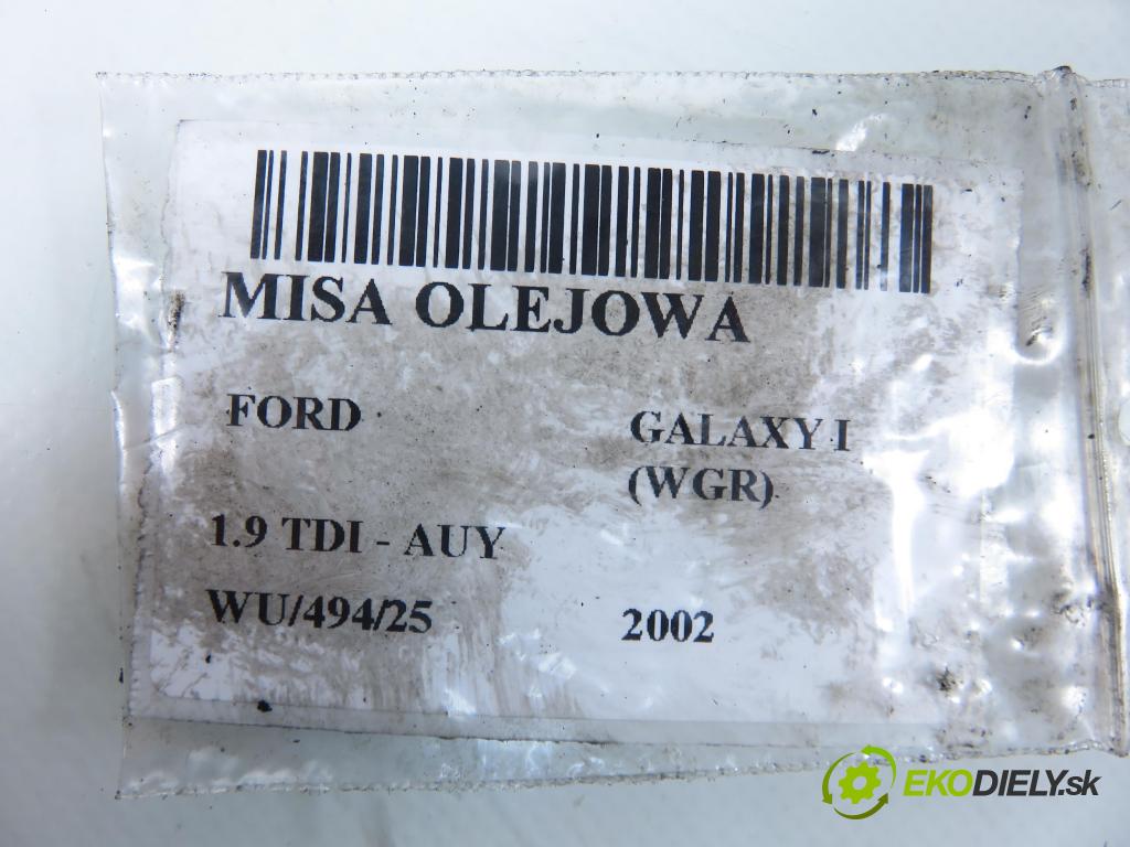 FORD GALAXY (WGR) VAN 2002 85,00 1.9 TDI PD 115 - AUY 1896,00 Vaňa olejová 038103603B ; 038103603C (Olejová vaňa)