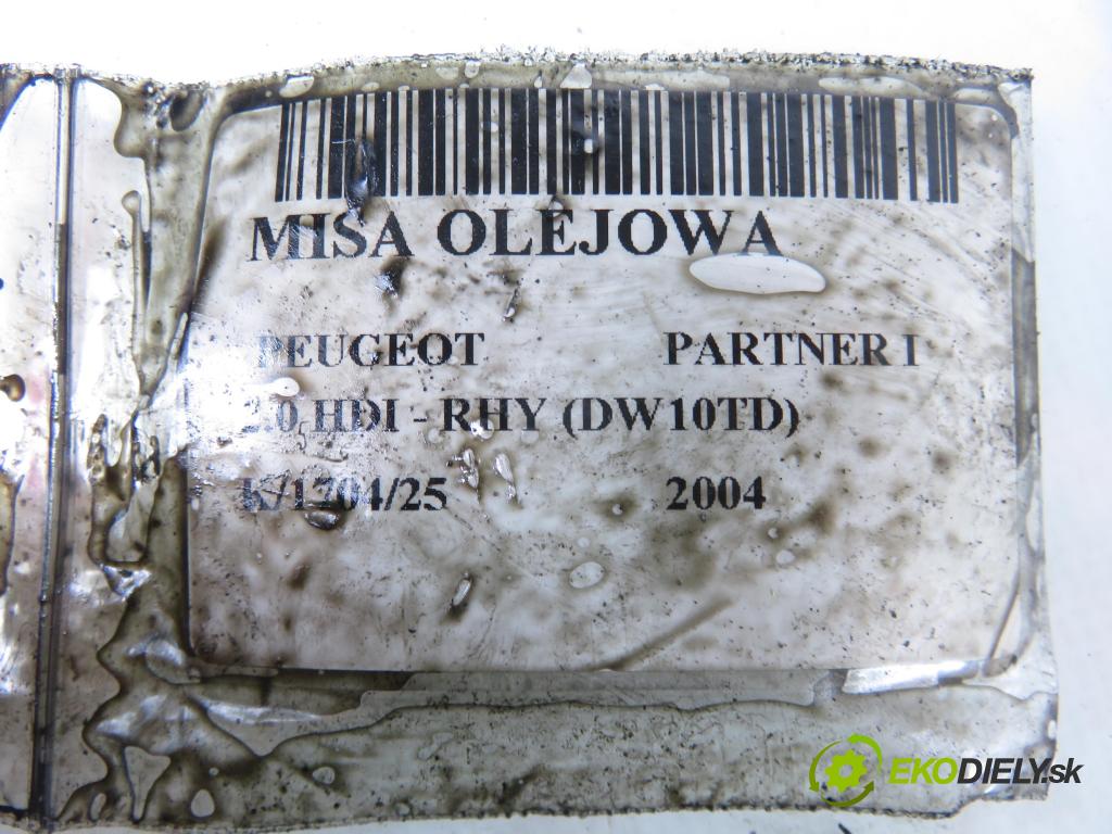 PEUGEOT PARTNER Combispace (5F) KOMBIVAN 2004 66,00 2.0 HDI - RHY (DW10TD) 1997,00 Vaňa olejová 9641726880 (Olejová vaňa)