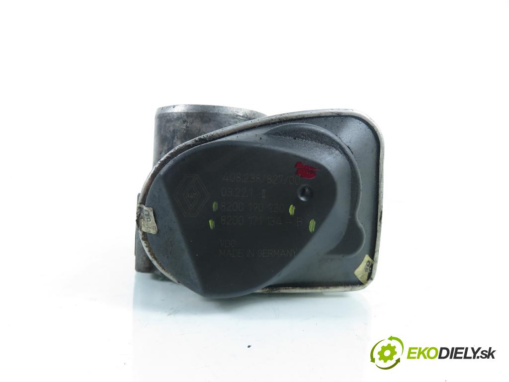 RENAULT SCENIC II (JM0/1_) MINIVAN 2004 99,00 2.0 135 - F4R 770 1998,00 Škrtiaca klapka 8200171134B ; 8200190230 (Škrtiaca klapka)