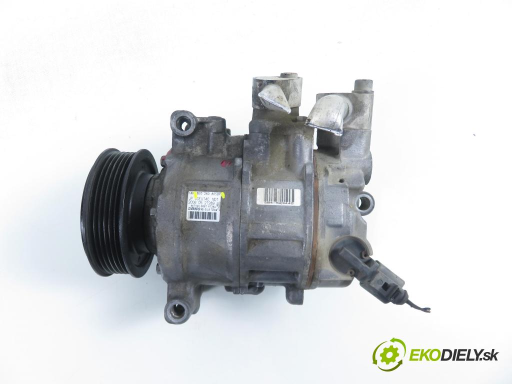 AUDI A4 Avant (8ED, B7) KOMBI 2007 103,00 2.0 TDI - BPW 1968,00 KOMPRESOR: klimatizácie 8E0260805BP (Kompresor klimatizácie)