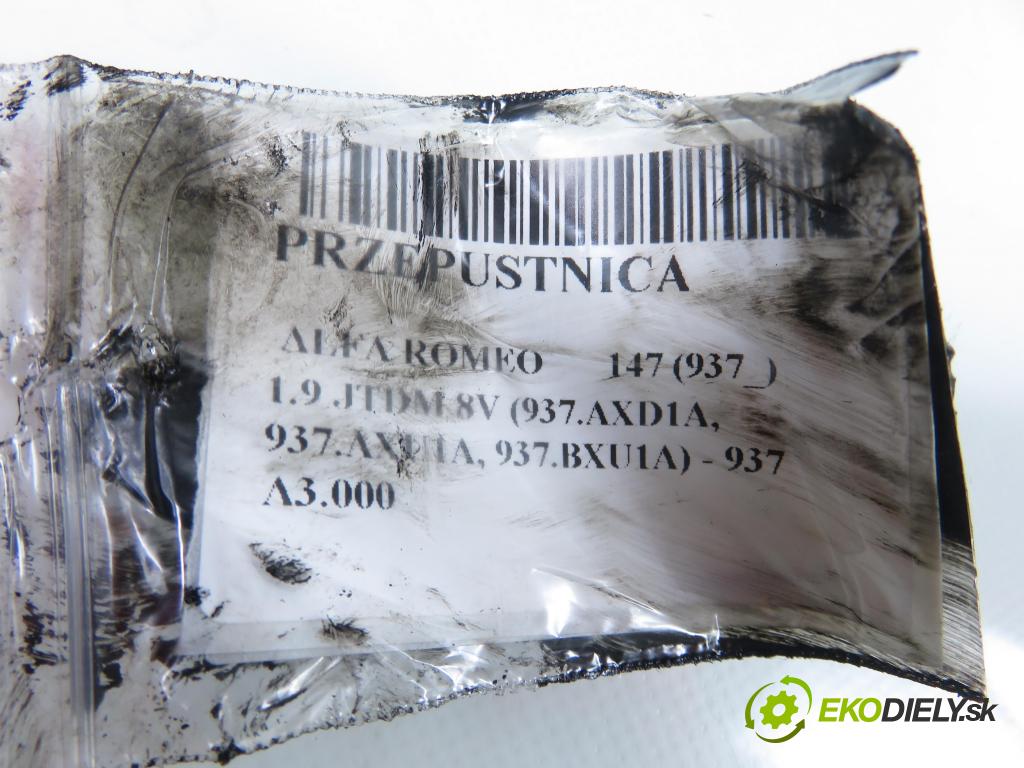 ALFA ROMEO 147 (937_) HB 2006 88,00 1.9 JTDM 8V (937.AXD1A, 937.AXU1A, 937.BXU1A) - 93 1910,00 Škrtiaca klapka 48CPD ; 48CPD8B (Škrtiaca klapka)