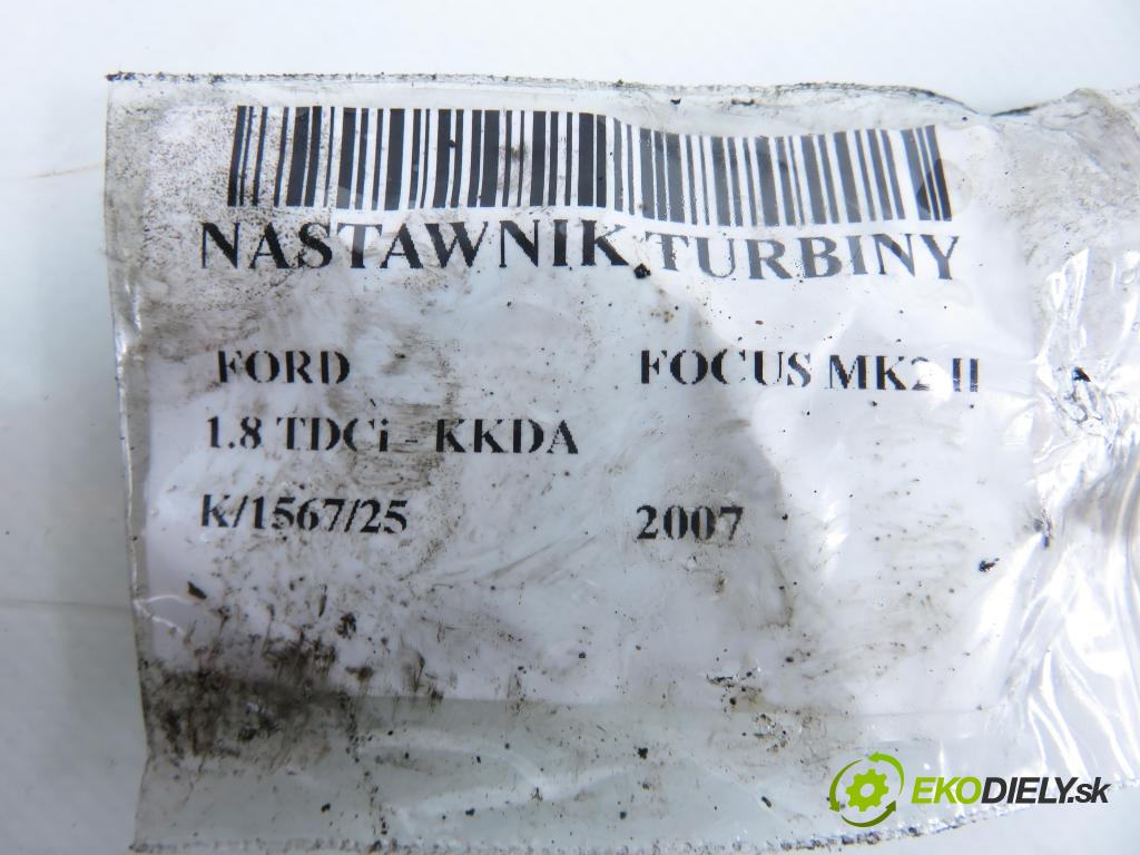 FORD FOCUS II (DA_, HCP) HB 2007 85,00 1.8 TDCi 115 - KKDA 1753,00 Nastavovač turba 6NW009206752406 (Motorček ostatné)