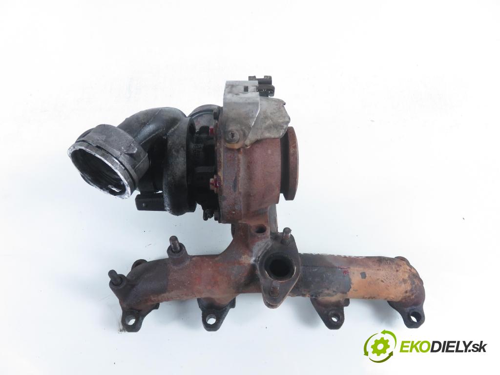 VW CADDY III Furgon (2KA, 2KH, 2CA, 2CH) FURGON 2007 77,00 1.9 TDI - BLS 1896,00 Turbodúchadlo 03G253019K (Turbodúchadlo (kompletné))