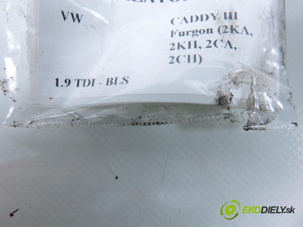 VW CADDY III Furgon (2KA, 2KH, 2CA, 2CH) FURGON 2007 77,00 1.9 TDI - BLS 1896,00 Turbodúchadlo 03G253019K (Turbodúchadlo (kompletné))