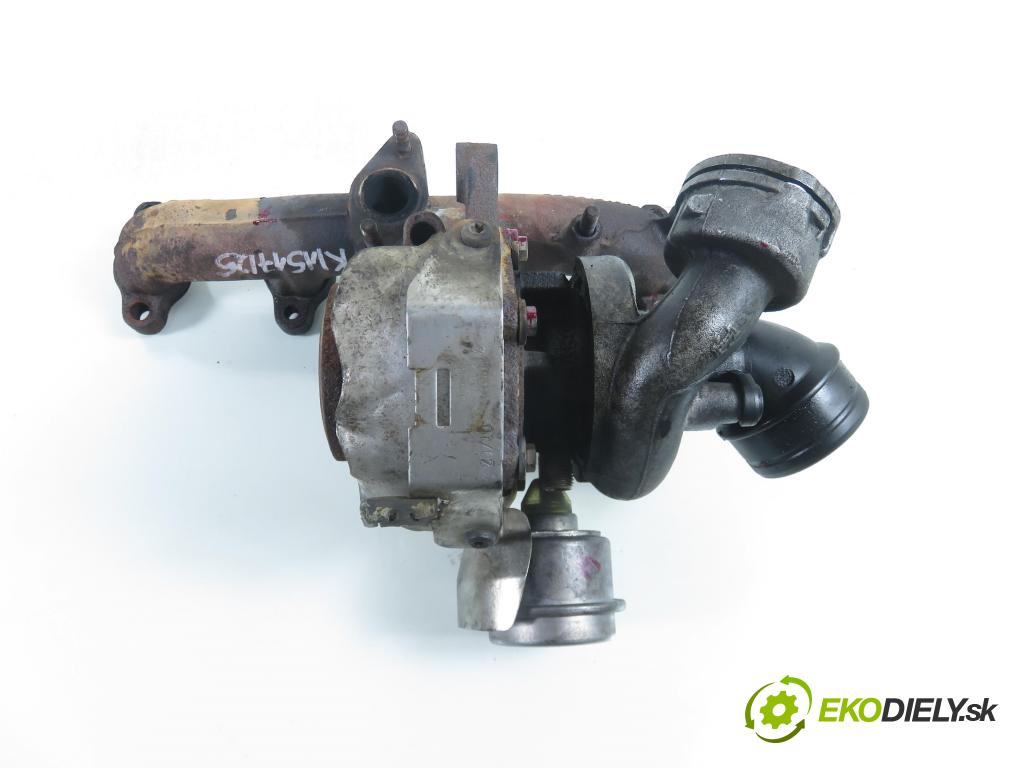 VW CADDY III Furgon (2KA, 2KH, 2CA, 2CH) FURGON 2007 77,00 1.9 TDI - BLS 1896,00 Turbodúchadlo 03G253019K (Turbodúchadlo (kompletné))