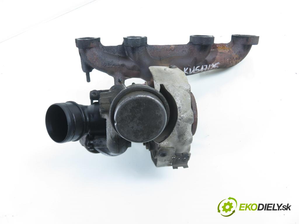 VW CADDY III Furgon (2KA, 2KH, 2CA, 2CH) FURGON 2007 77,00 1.9 TDI - BLS 1896,00 Turbodúchadlo 03G253019K (Turbodúchadlo (kompletné))