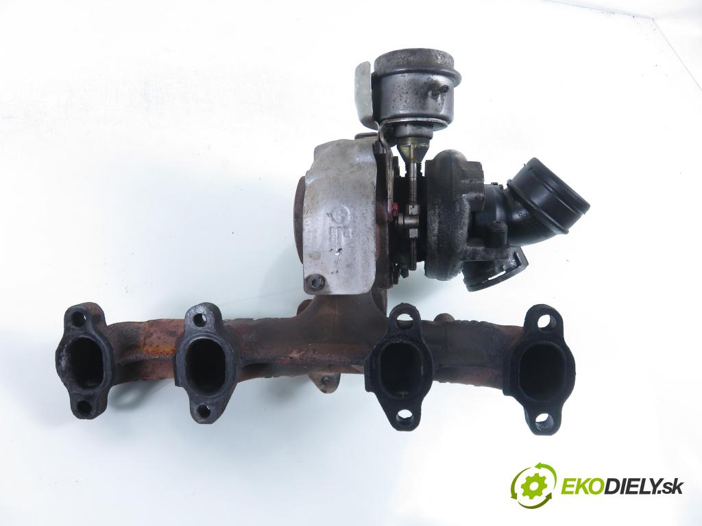 VW CADDY III Furgon (2KA, 2KH, 2CA, 2CH) FURGON 2007 77,00 1.9 TDI - BLS 1896,00 Turbodúchadlo 03G253019K (Turbodúchadlo (kompletné))