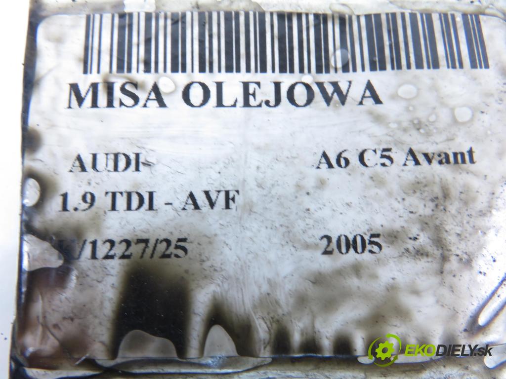 AUDI A6 Avant (4B5, C5) KOMBI 2005 96,00 1.9 TDI - AVF 1896,00 Vaňa olejová 06B103603AQ (Olejová vaňa)