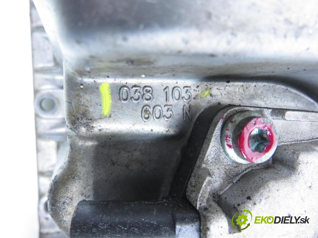 VW BORA (1J2) SEDAN 2000 85,00 2 - AQY 1984,00 Vaňa olejová 38103603N (Olejová vaňa)