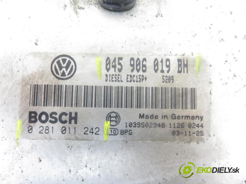 VW POLO (9N_) HB 2004 55,00 1.4 TDI - BAY 1422,00 Riadiaca jednotka Motor 045906019BH ; 0281011242