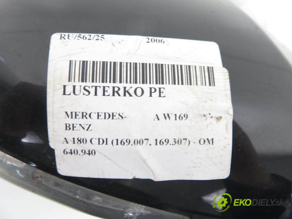 MERCEDES-BENZ KLASA A (W169) HB 2006 80,00 2.0 CDI 109 - OM 640.940 1991,00 zpětné zrcátko