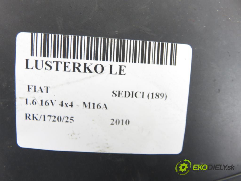 FIAT SEDICI (189_) CROSSOVER 2010 88,00 1.6 16V 120  4x4 - M16A 1586,00 Spätné zrkadlo LE 8470279J70