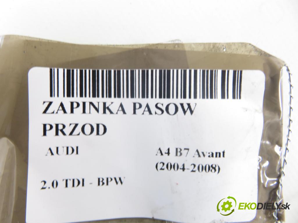 AUDI A4 Avant (8ED, B7) KOMBI 2007 103,00 2.0 TDI - BPW 1968,00 zapínače pásov predný 8E0857755G ; 8E0857755C
