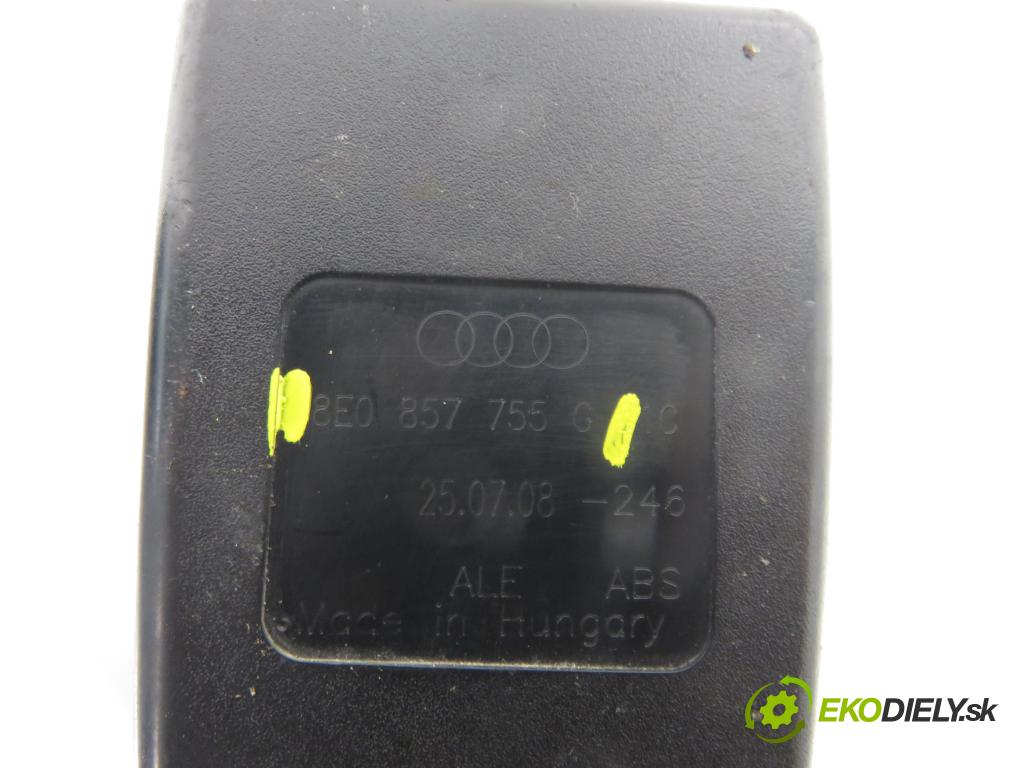 AUDI A4 Avant (8ED, B7) KOMBI 2007 103,00 2.0 TDI - BPW 1968,00 zapínače pásov predný 8E0857755G ; 8E0857755C