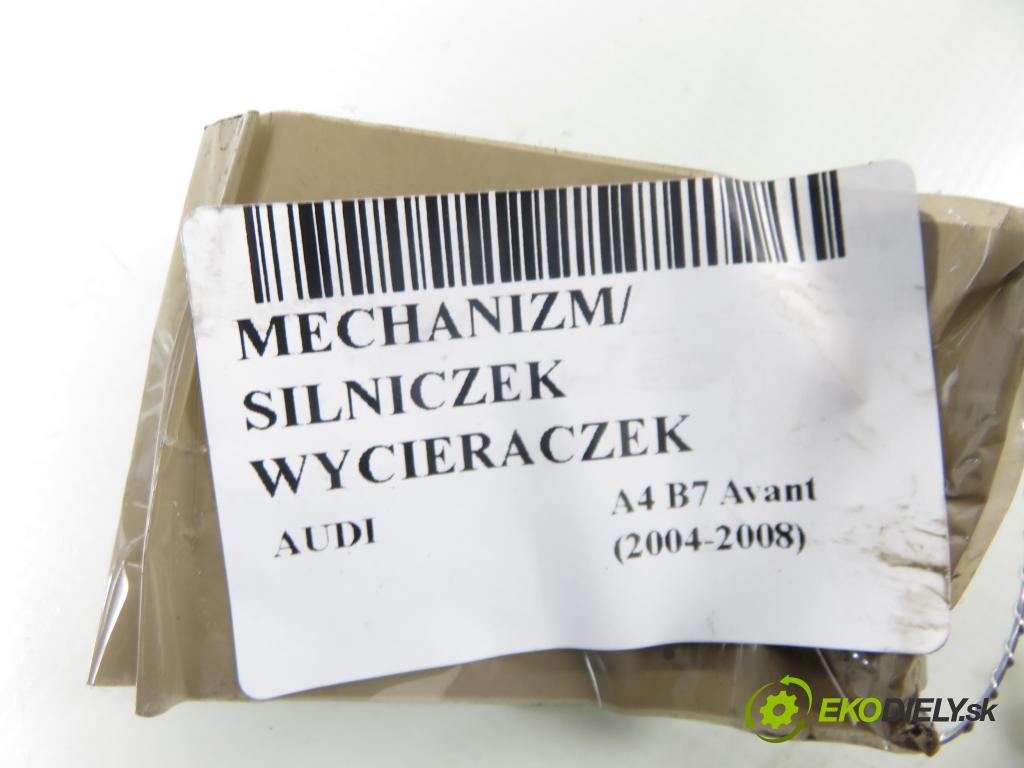 AUDI A4 Avant (8ED, B7) KOMBI 2007 103,00 2.0 TDI - BPW 1968,00 MECHANISMUS/ motorek stěračů 8E1955119