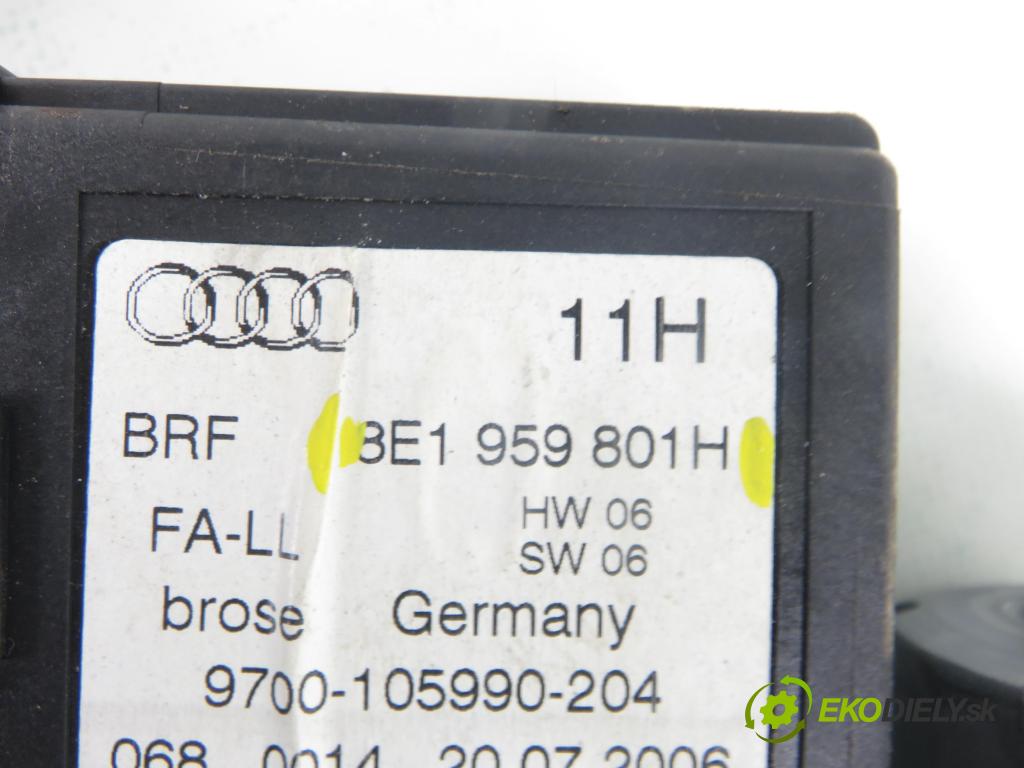AUDI A4 Avant (8ED, B7) KOMBI 2007 103,00 2.0 TDI - BPW 1968,00 mechanismus oken 8E1959801H