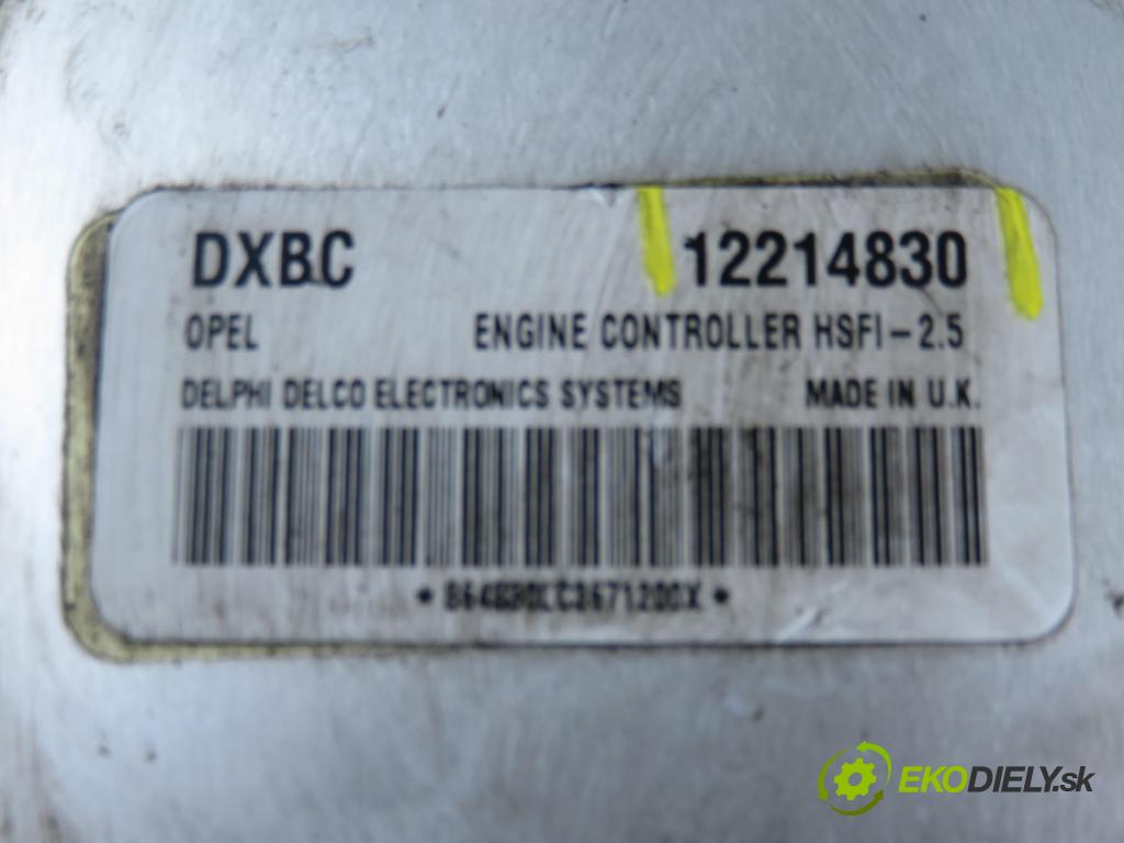 OPEL MERIVA A nadwozie wielkoprzestrzenne (MPV) (X03) HB 2003 64,00 1.6 - Z 16 SE 1598,00 Riadiaca jednotka Motor 12214830