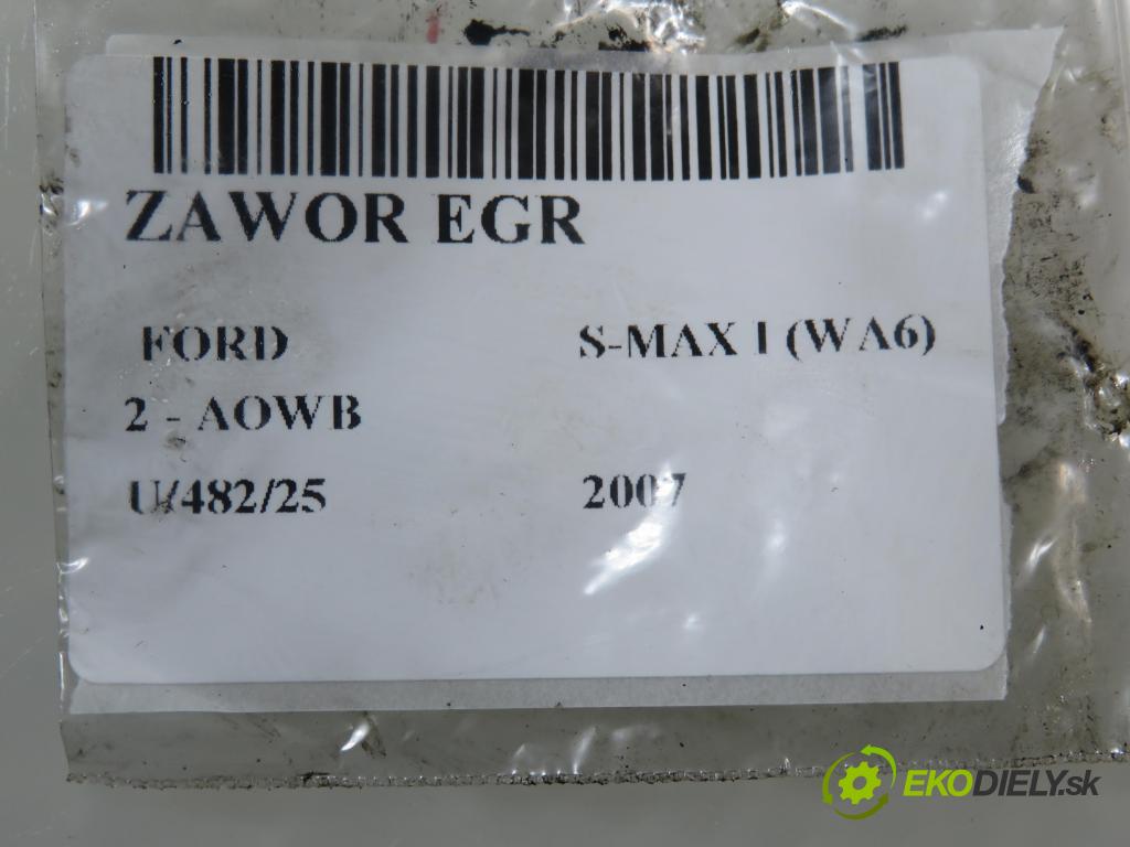 FORD S-MAX (WA6) MINIVAN 2007 107,00 2 - AOWB 1999,00 VENTIL: EGR 1S7G9D475AL