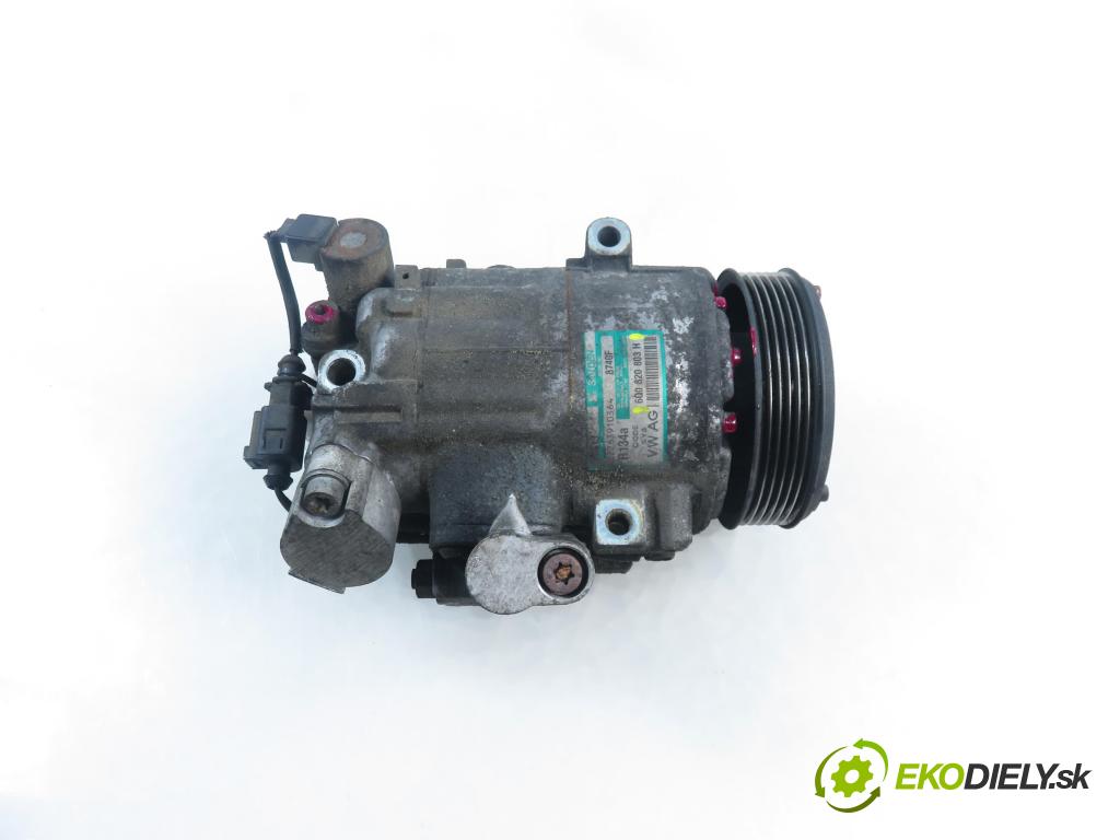 VW POLO (9N_) HB 2004 55,00 1.4 TDI - BAY 1422,00 KOMPRESOR: klimatizácie 6Q0820803H (Kompresor klimatizácie)