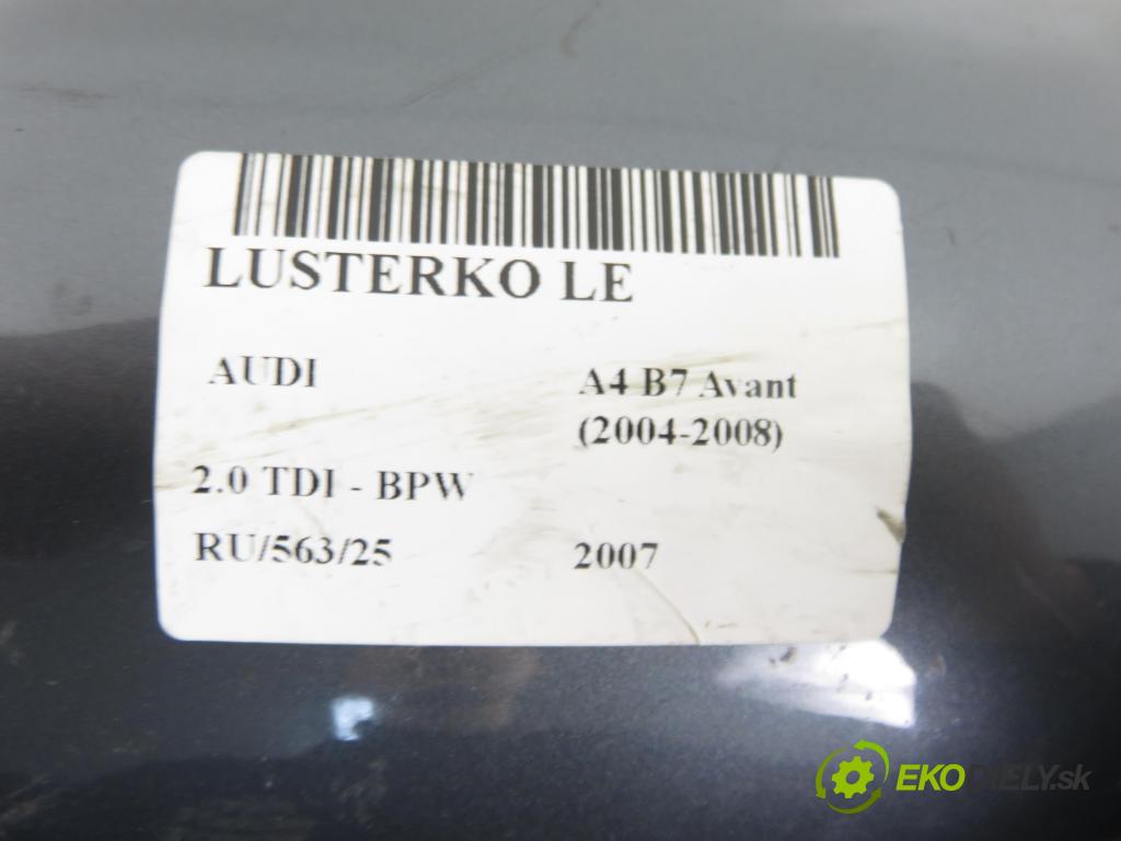 AUDI A4 Avant (8ED, B7) KOMBI 2007 103,00 2.0 TDI - BPW 1968,00 Spätné zrkadlo LE 