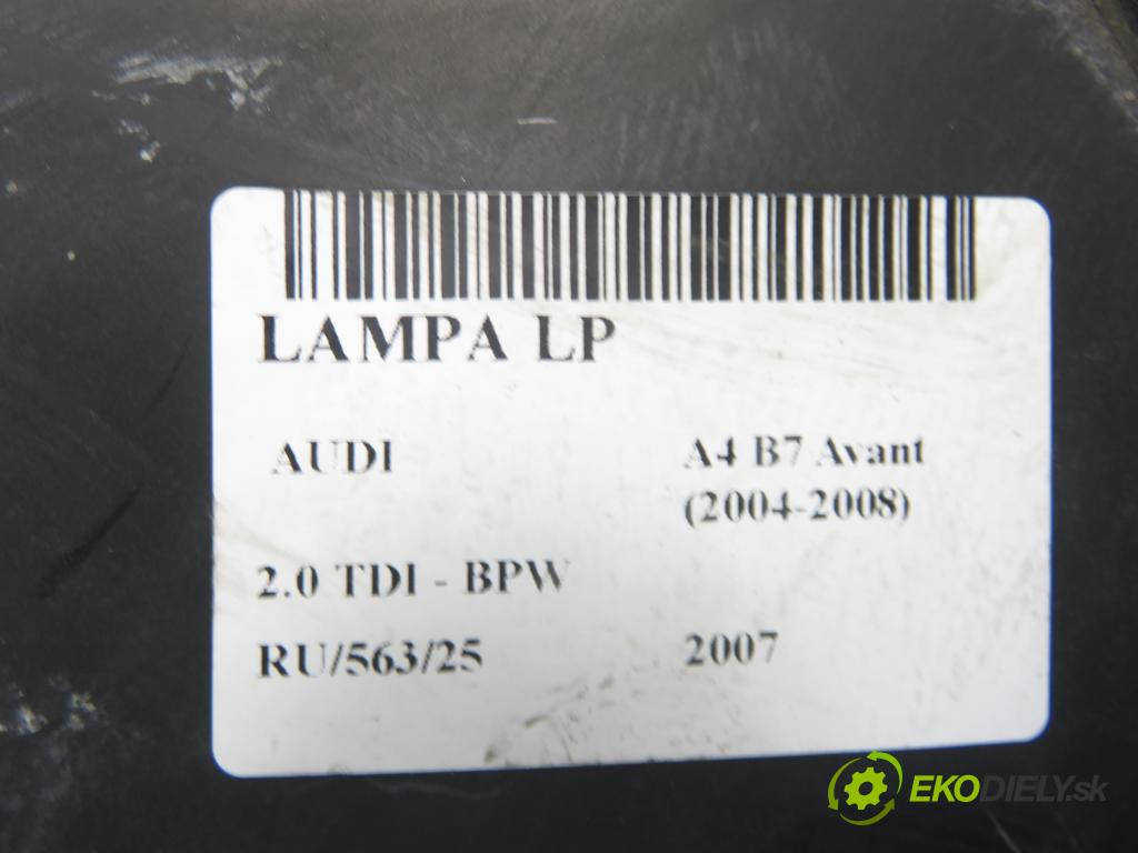 AUDI A4 Avant (8ED, B7) KOMBI 2007 103,00 2.0 TDI - BPW 1968,00 Svetlo LP 8E0941003AJ