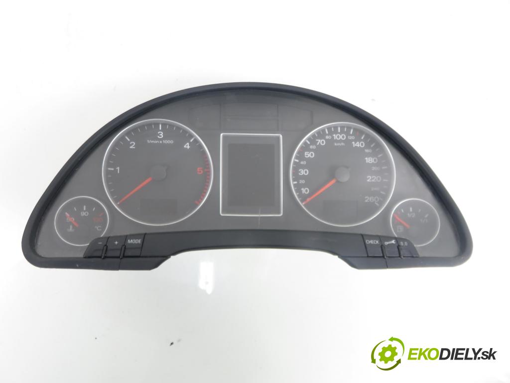 AUDI A4 Avant (8ED, B7) KOMBI 2007 103,00 2.0 TDI - BPW 1968,00 Prístrojovka elektrický 8E0920931P
