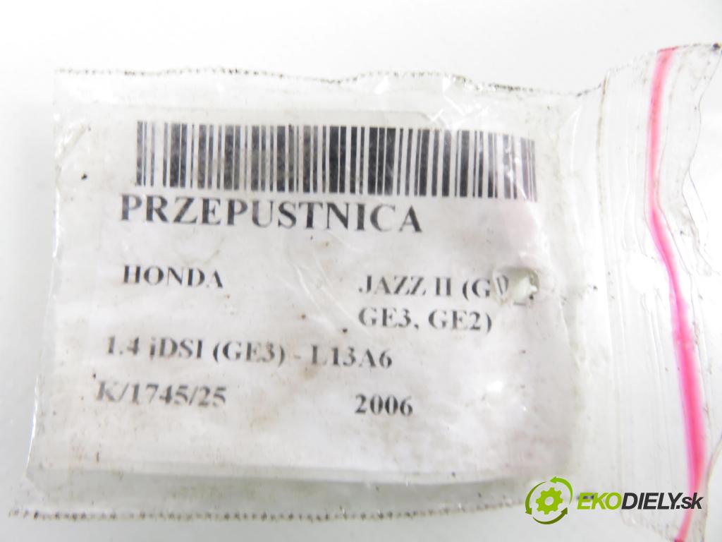 HONDA JAZZ II (GD_, GE3, GE2) HB 2006 0,00 1.4 iDSI (GE3) - L13A6 1339,00 Škrtiaca klapka 0280750141 ; 1362002650 (Škrtiaca klapka)