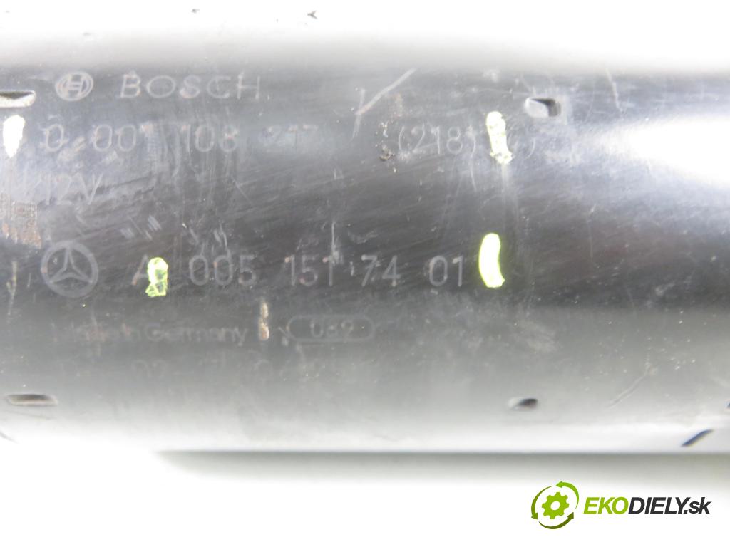 MERCEDES-BENZ KLASA A (W169) HB 2006 80,00 2.0 CDI 109 - OM 640.940 1991,00 Štartér 0051517401 ; 0001108217 ; 0001108218 (Štartér)