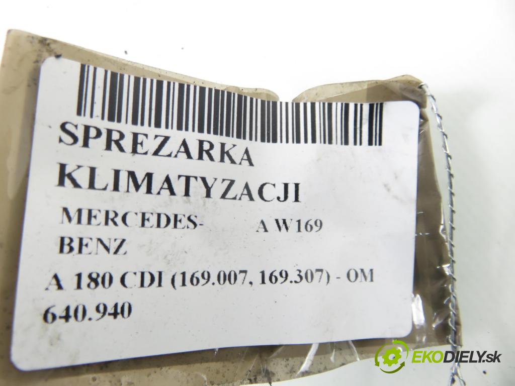 MERCEDES-BENZ KLASA A (W169) HB 2006 80,00 2.0 CDI 109 - OM 640.940 1991,00 KOMPRESOR: klimatizace  (Kompresor klimatizace)