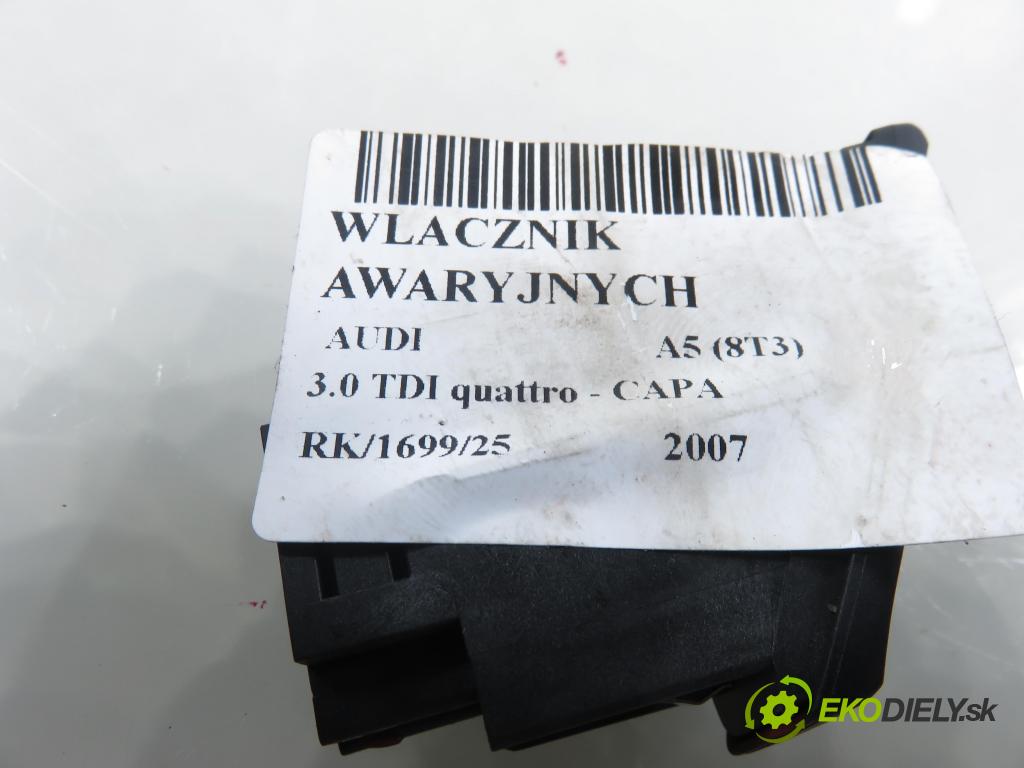 AUDI A5 (8T3) COUPE 2007 176,00 3.0 TDI quattro - CAPA 2967,00 PAKA/ŘAZENÍ/SADA: 8K0953568B ; 8K0953502D
