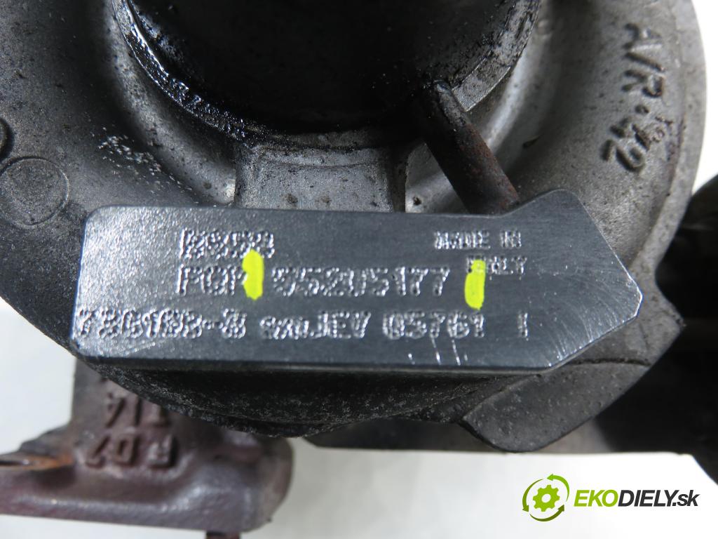 ALFA ROMEO 147 (937_) HB 2006 88,00 1.9 JTDM 8V (937.AXD1A, 937.AXU1A, 937.BXU1A) - 93 1910,00 Turbodúchadlo 55205177 (Turbodúchadlo (kompletné))