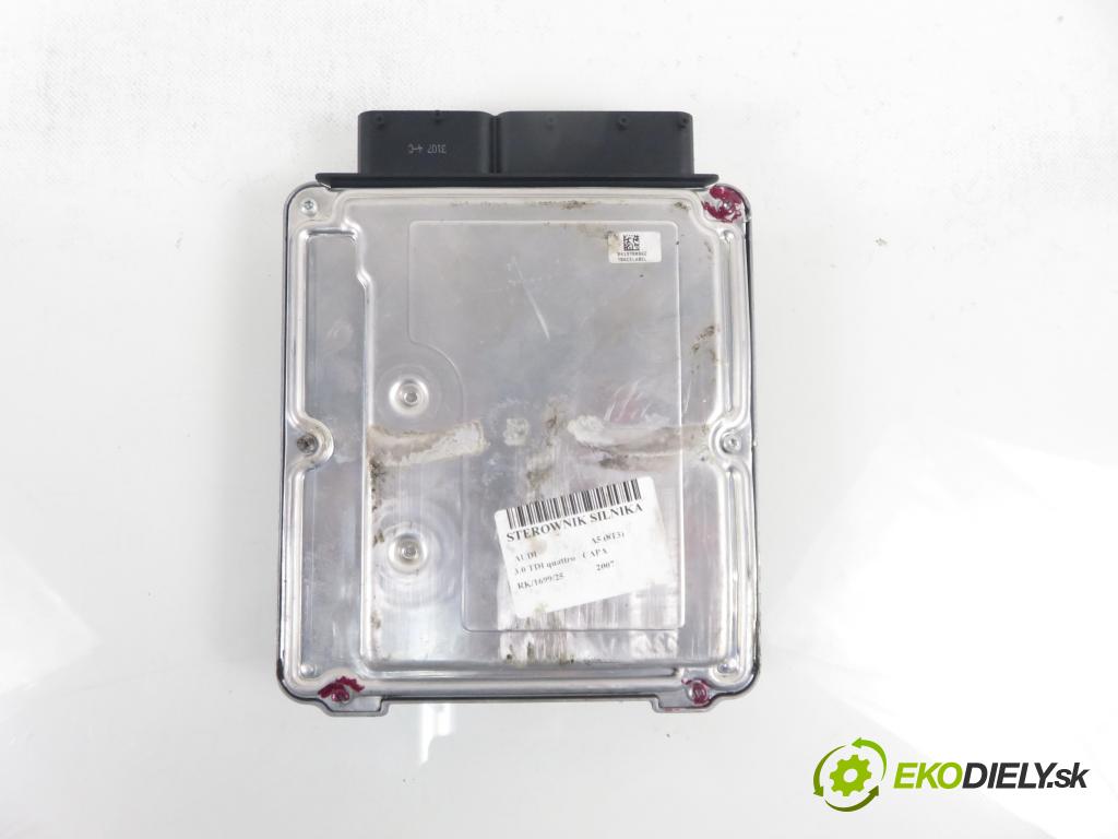 AUDI A5 (8T3) COUPE 2007 176,00 3.0 TDI quattro - CAPA 2967,00 Riadiaca jednotka Motor 8K0907401 ; 0281014014