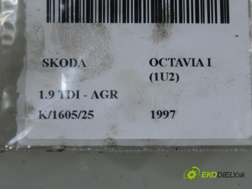 SKODA OCTAVIA I (1U2) LIFTBACK 1997 66,00 1.9 TDI 90- AGR 1896,00 potrubí VYČERPAT: 038253033 (Výfukové potrubí)