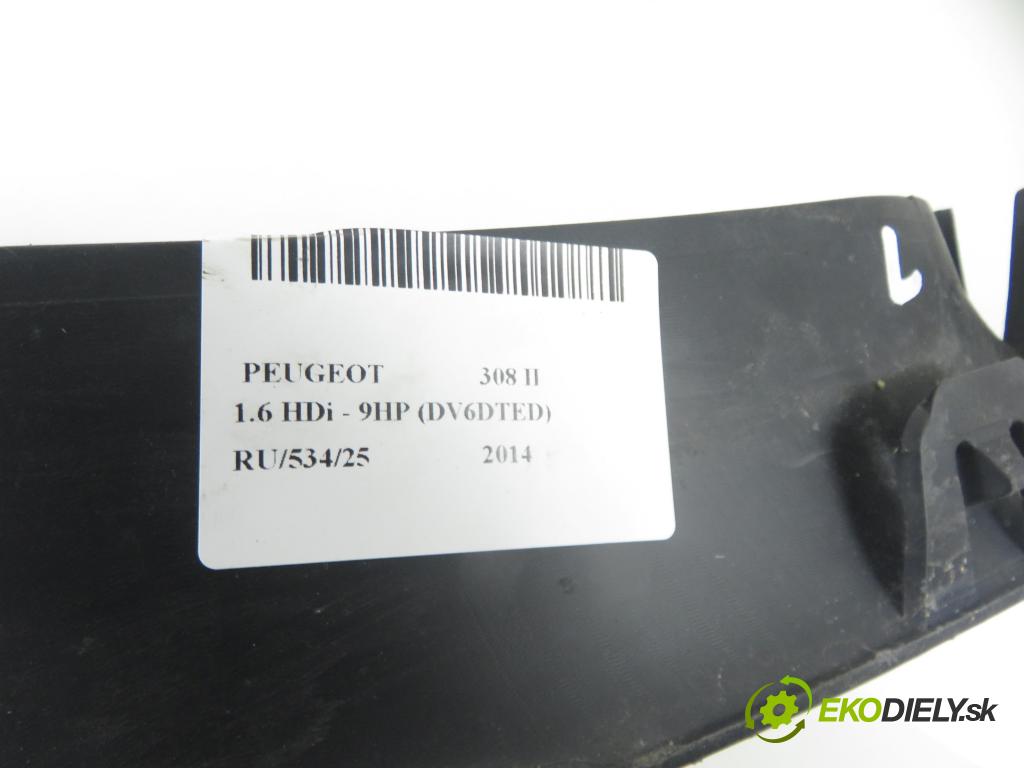 PEUGEOT 308 II HB 2014 68,00 1.6 HDi - 9HP (DV6DTED) 1560,00 mří nárazníka L AA35899377